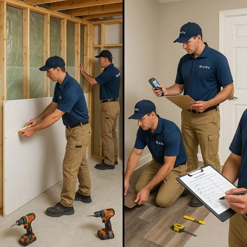 Repairs and Reconstruction process in Clermont, IN